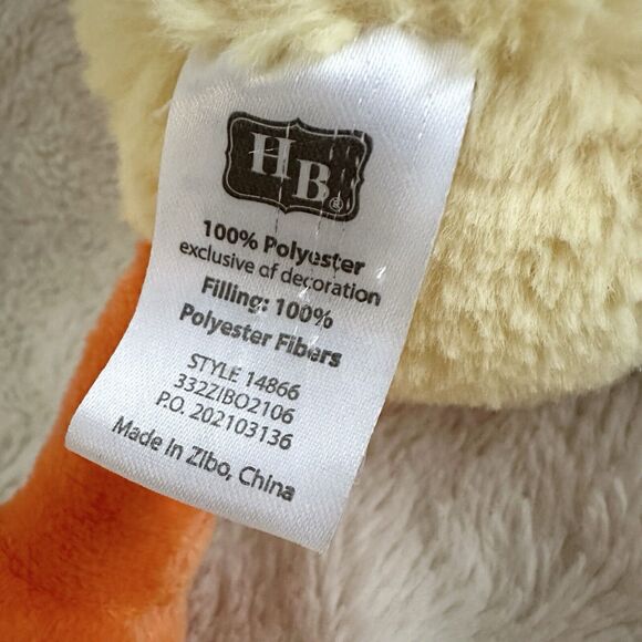 Hudson Baby Duck Chick Plush Baby Doll Easter Spring 11” Stuffed Animal Toy - Picture 4 of 5